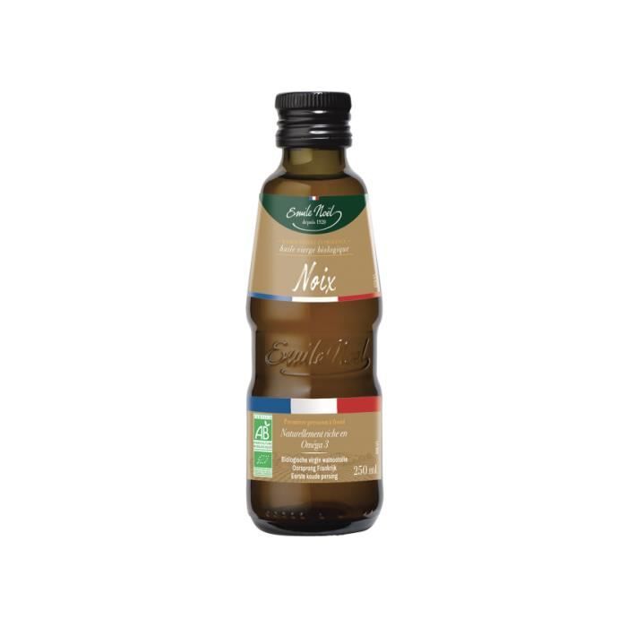 Huile Vierge de Noix de France bio 25 cL EMILE NOËL