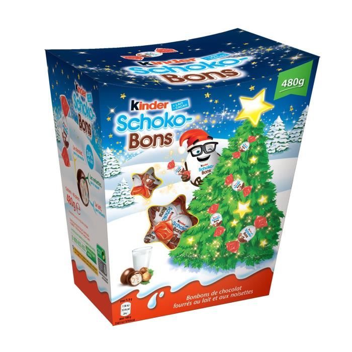Bonbons chocolat lait Noël Schoko-bons