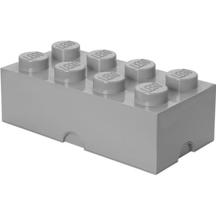 LEGO Brique de rangement - 40031740 - Empilable - Gris pierre 194
