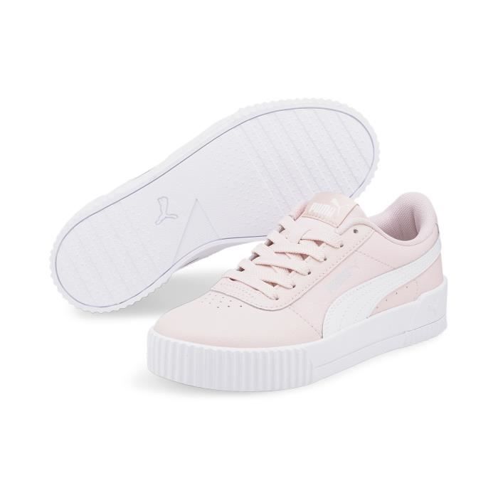 Chaussures de multisports femme Puma Carina L - rose pâle/blanc