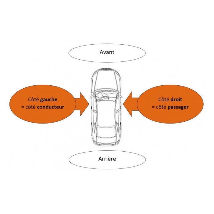Phare avant gauche Chrome RENAULT TWINGO 2 phase 1 H4 de 2007 a 2011