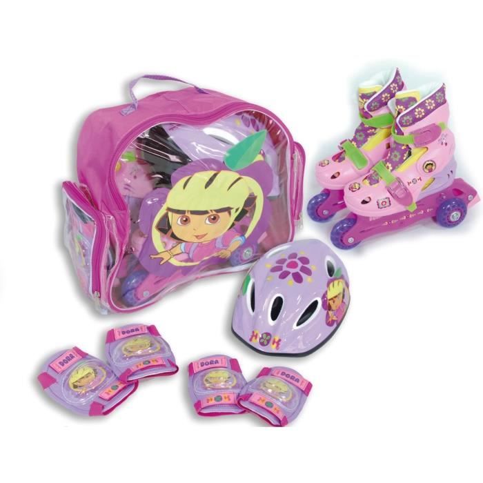 DORA Pack Rollers en Ligne + Set de Protections et Casque