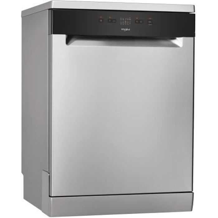 Whirlpool WFE 2B19 X Lave-vaisselle pose libre Niche largeur : 60 cm profondeur : 57 cm hauteur : 82 cm inox