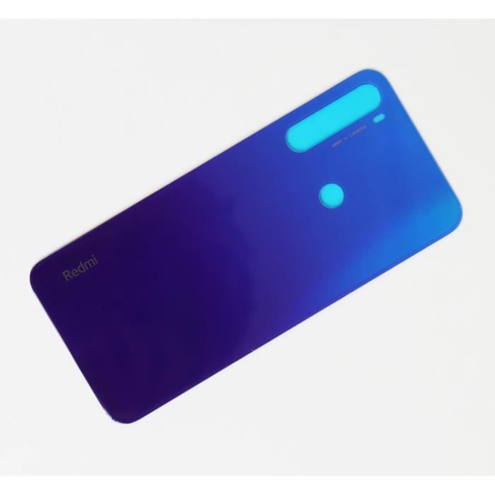 Vitre Arriere Xiaomi Note 8 T - Bleu