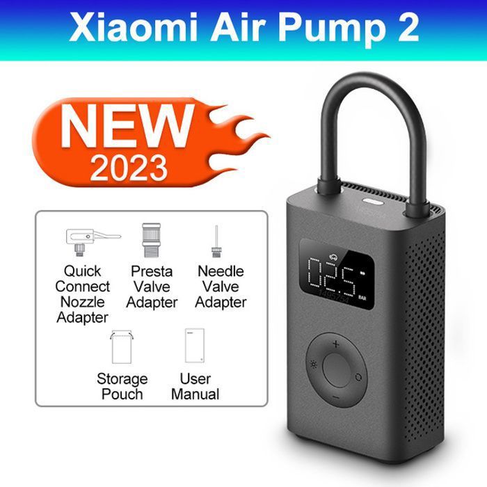 XIAOMI MIJIA PORTABLE AIR PUMP 2: Il COMPRESSORE PORTATILE ancora più potente! – Tech Best Deals