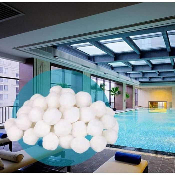 Balles Filtrantes Pour Piscine 1300 G - Remplacent 45 Kg De Sable - Filtration 5 Microns, Lavables, écologiques