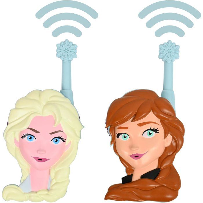 Lexibook Reine des Neiges Talkies-Walkies 500m Jeu de Communication pour Enfant 2 canaux de Communication Piles