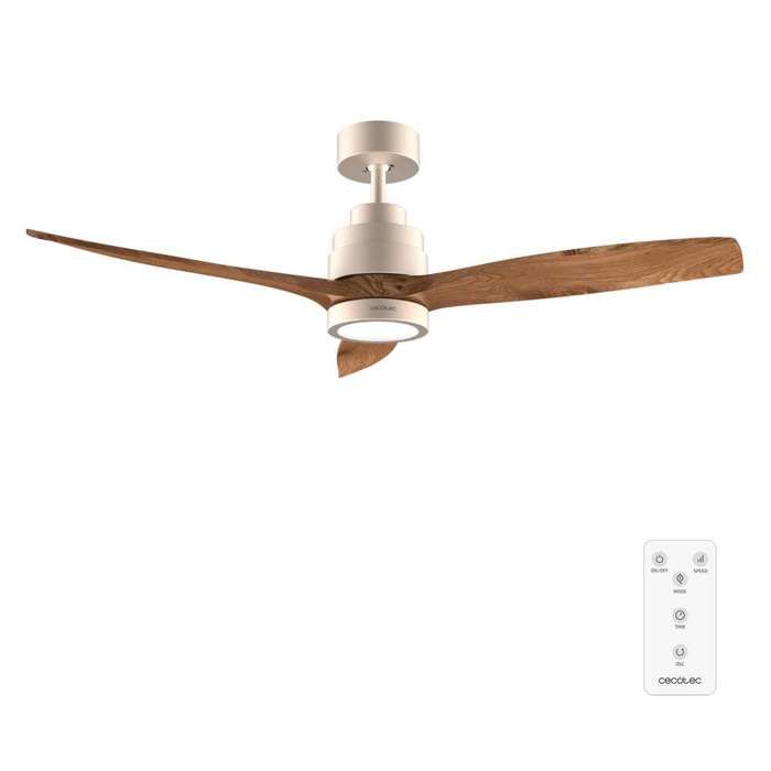 Cecotec Ventilateurs de plafond avec lumière EnergySilence Aero 5295 GoldBlack - Cecotec