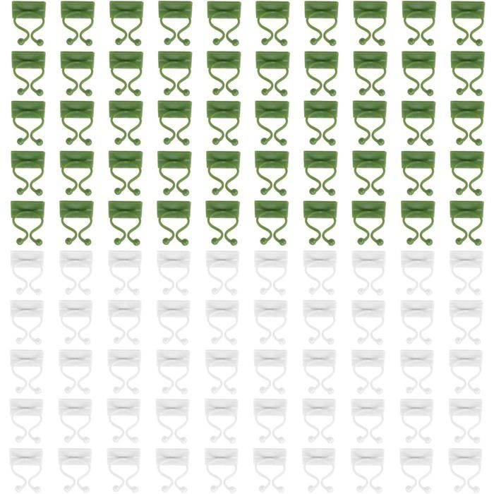 Solinorex - 70 Attaches Plantes Grimpantes + 84 Pads Adhésifs | Clips Discrets Pour Lierre, Pothos, Philodendron