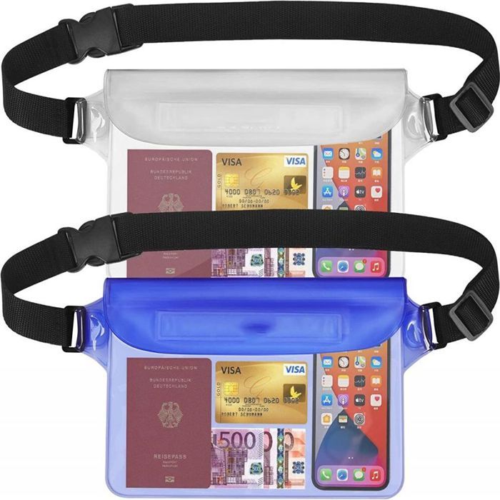 Pièce imperméable transparent Sacs réglable imperméable à leau Sac IP68 imperméable poche pour téléphone portable imperméabl
