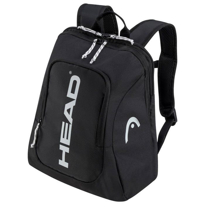 Sac à dos junior HEAD Rebel 14L - tennis noir/blanc 2 compartiments poche zippée Sac à dos junior HEAD Rebel 14L - tennis noir/blanc 2 compartiments poche zippée