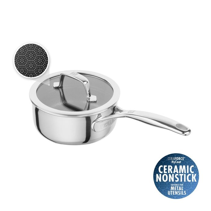 Casserole - ZWILLING - PEAK - 16 cm - Inox 18/10 - CERAFORCE HyCoat antiadhésif