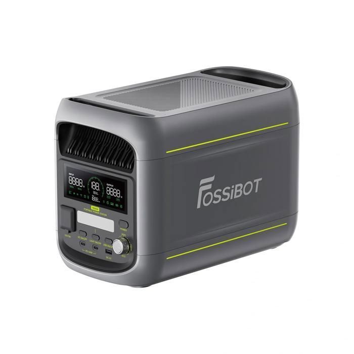 FOSSIBOT F1800W 1024Wh 1800W Powerstation Portable Générateur Electrique LiFePO4 230V Centrale Électrique - Camping RV - APP/BT/WiFi