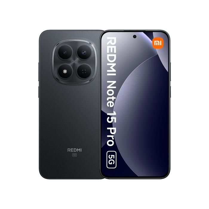 Téléphone mobile - XIAOMI - Xiaomi Redmi Note 15 Pro 5G - 8GB/256GB - 683 AMOLED 120Hz - 200 MP OIS
