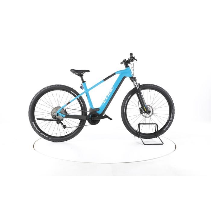 Vélo électrique - Cube Reaction Hybrid ONE - bleu - VTT électrique semi-rigide - Bosch 625 Wh Reconditionné