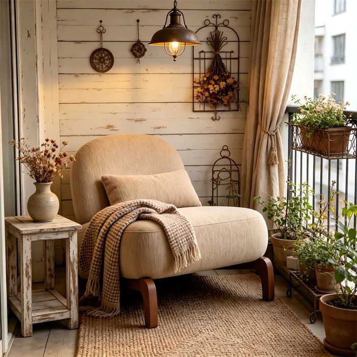 Fauteuil Crapaud avec Pieds en Bois Massif - 86.90x72.10x69.90cm - Fauteuil dAppoint Rembourré sans Accoudoirs - Camel