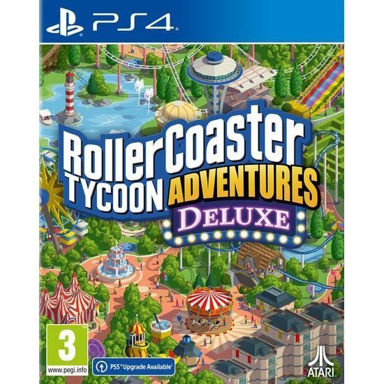 Jeu vidéo - Rollercoaster Tycoon - Deluxe - Simulation - PS4 - 200 manèges