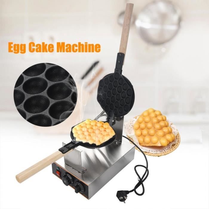 220v Gaufrier Electrique Machine De Baker De Gaufre En Acier