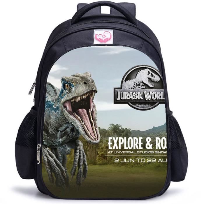 Cartable Enfant Dinosaure Sac à Dos d'école Primaire Scolaire Sac