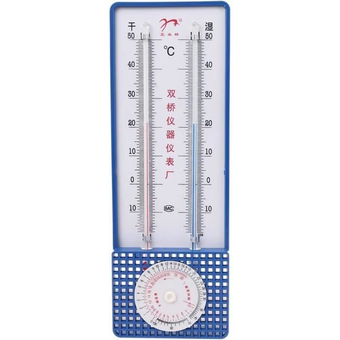 Hygromètre, Thermomètre D'Hygromètre À Bulbe Humide Et Sec Pour La ...