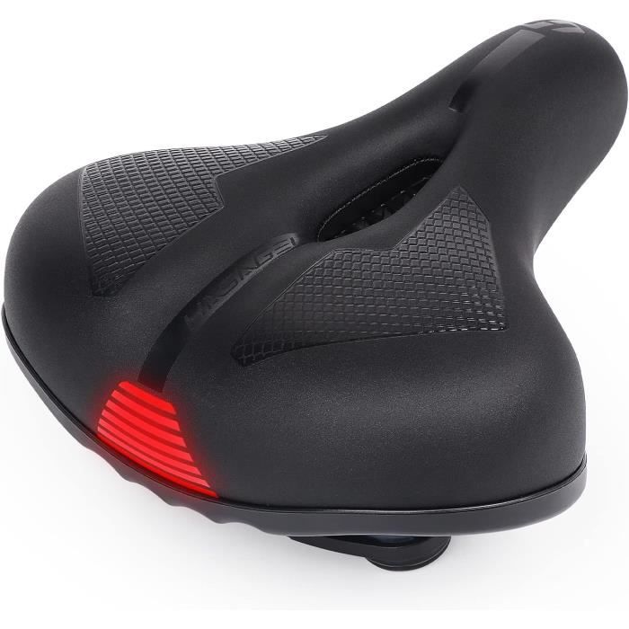 Accessoire vélo,selle de vélo avec repose-pieds,ajourée,confortable