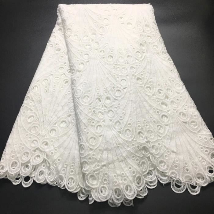 Guipure blanche mariage shop