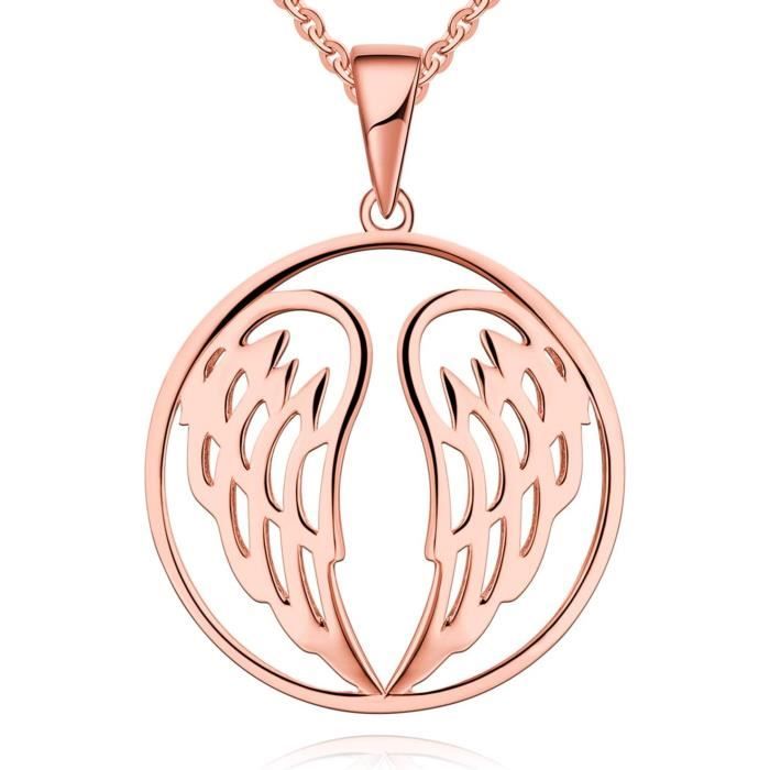 Collier Femme Argent 925 Avec Pendentif Halo Zircone - Pierre De Naissance - Chaîne 45+3 Cm Réglable - Cadeau