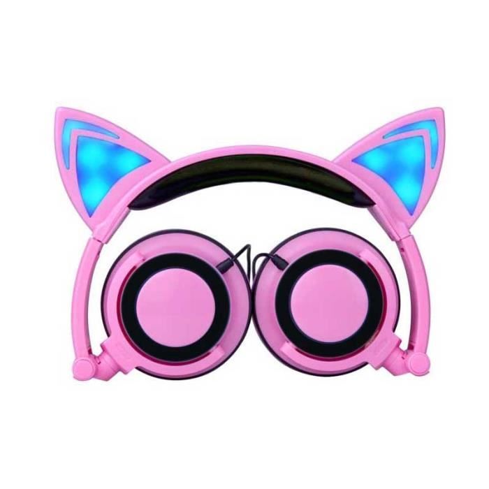 Casque Audio Oreilles De Chat Lumineux Fantastique Pliable Rose Casque Ecouteurs Avis Et Prix Pas Cher Cdiscount Casque Audio Oreilles De Chat Lumineux Fantastique Pliable Rose Casque Ecouteurs Avis Et Prix Pas Cher Cdiscount