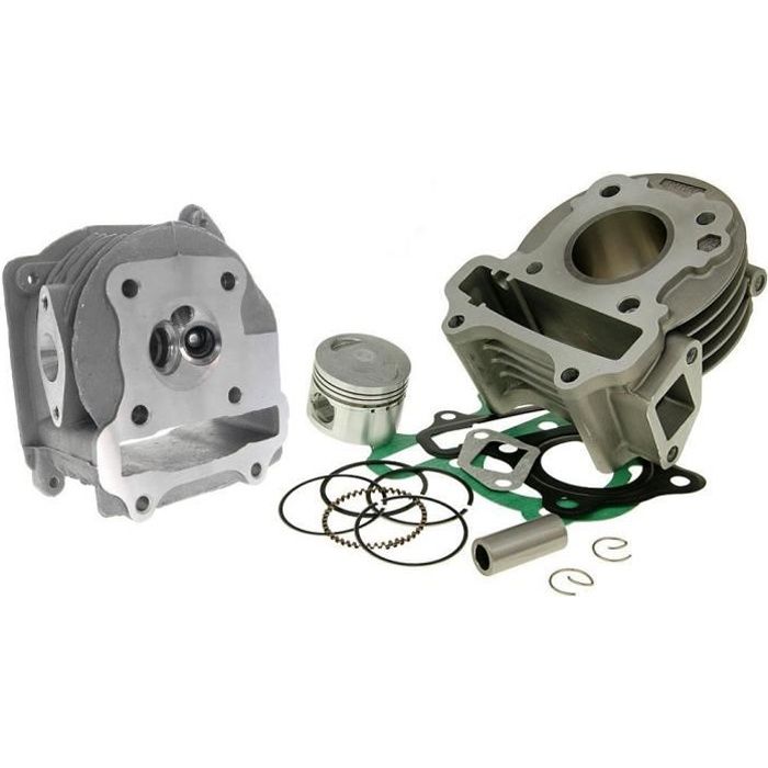 50 cc CYLINDRE HAUT MOTEUR PISTON CULASSE SLS KIT pour KYMCO AGILITY CITY MMC 4T