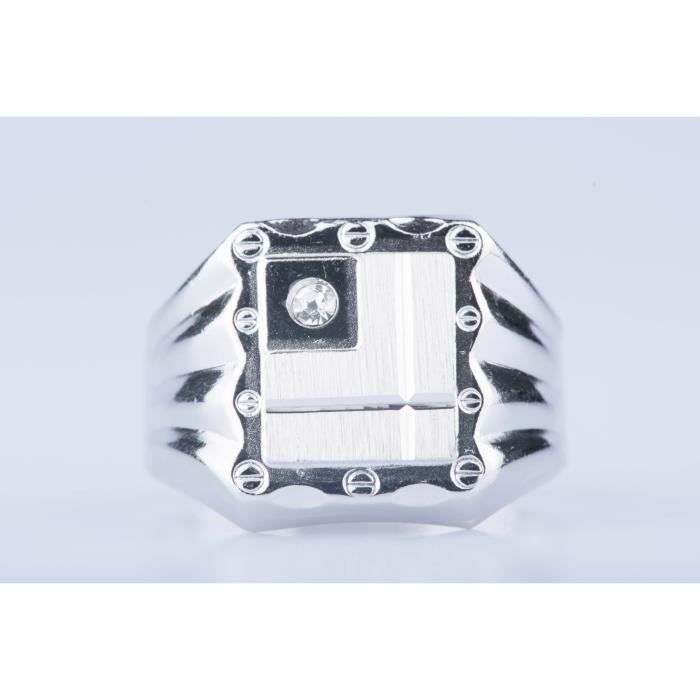 Bague Chevaliere Argent 925 Homme Argent Achat Vente
