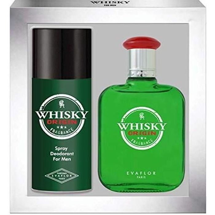 WHISKY Origin • Coffret Eau de Toilette 100ML + Déodorant 15OML