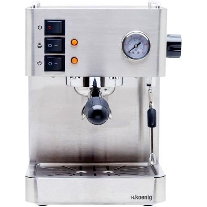Machine expresso - H.KOENIG - EXP530 - 15 bars - Thermoblock - Acier inoxydable - 1.7L - H koenig