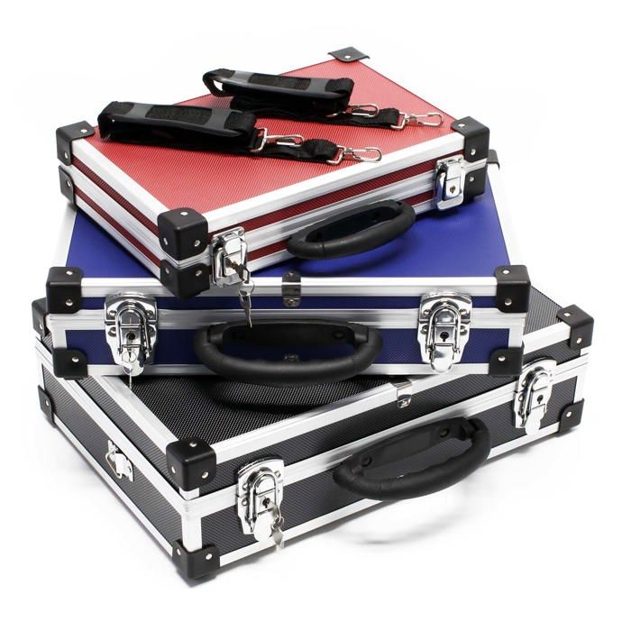 Aluminium Valise Set de 3 pcs. Boite à outils dans 3 tailles différentes Aluminium Valise Set de 3 pcs. Boite à outils dans 3 tailles différentes