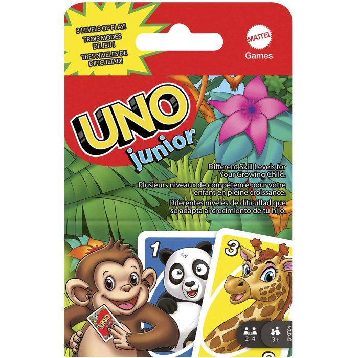 Jeu De Cartes Mattel GKF04 – UNO Junior, À Partir De 3 Ans - vue 4