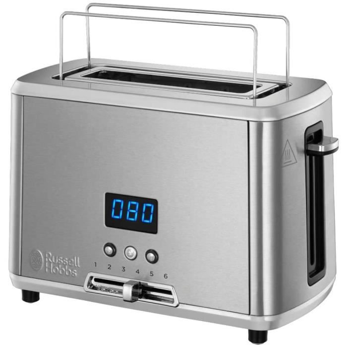 Grille-pain Funix HB 8033 – Inox, Fonction Décongélation, 1000W – Neuf Sous Emballage