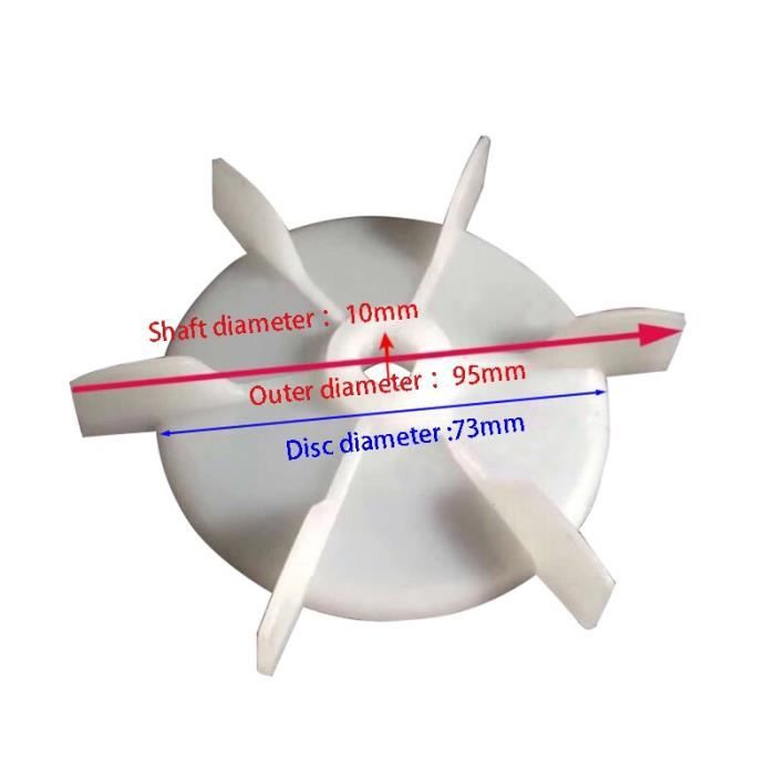 PALES DE VENTILATEUR POUR MOTEURS ÉLECTRIQUES SIEMENS DIAM