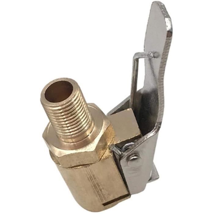Kit 5 Embouts De Pompe Universels - Adaptateurs Valve Presta/Schrader, Pour Vélo, Voiture, Ballons, Bouées