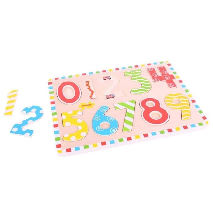 VERTBAUDET Puzzle Lettres à Encastrer En Bois – 26 Pièces Colorées – Apprentissage De L’alphabet Dès 2 Ans – Motricité Et Reconnaissance Des Formes