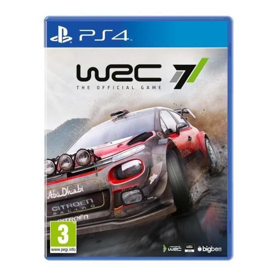 Bigben Jeu Vidéo - Kylotonn - Wrc 7 - PS4 - Course Officielle - Multijoueur En Ligne - Pegi 3+