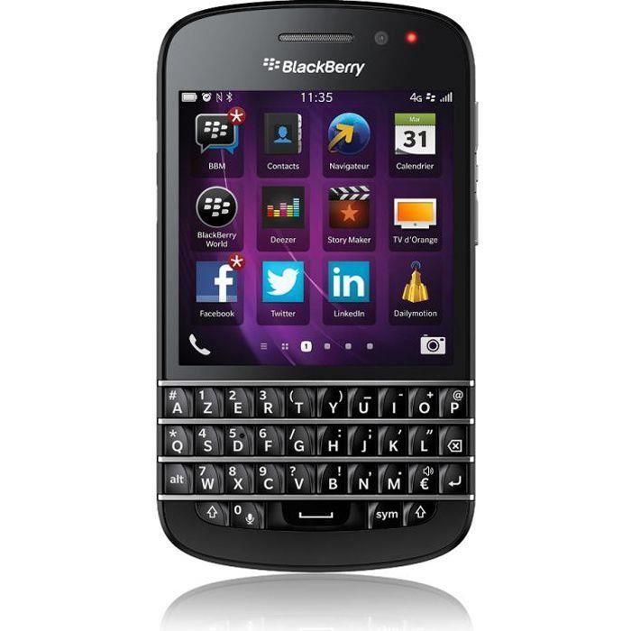 BlackBerry Q10 AZERTY