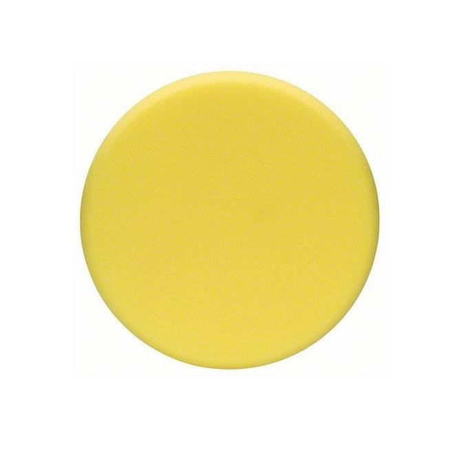 Bosch Disque à polir mousse dur - Diamètre 170 mm - Jaune - Accessoire de polissage - Dur