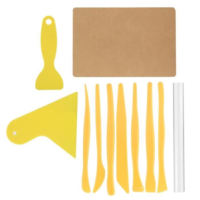 Kit Argile Autodurcissante Zefphxs Outil De Poterie, 33 Piu00e8ces Outils Argile Autodurcissante Outil Argile Autodurcissante