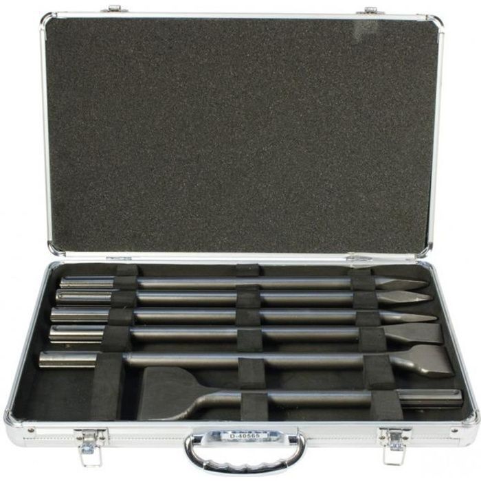 Assortiment de 6 burins à emmanchement SDS MAX MAKITA D 40565 - vue 2