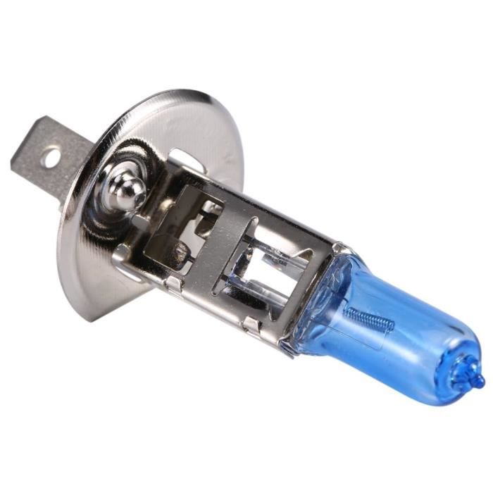 Ruiandsion 2 Ampoules H1 Halogène 100W 24V 6000K Blanc Xenon - Phares Antibrouillard Voiture