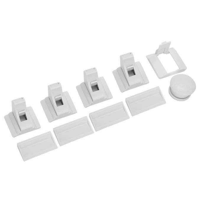 Clés Magnétiques De Sécurité Pour Serrures De Placard Enfant - Lot De 3 - Compatible Avec La Plupart Des Verrous Invisibles