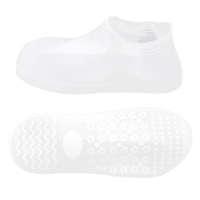 Couvre-chaussures en silicone imperméable, bottes de pluie, unisexe,  extérieur, solide, imperméable, antidérapant, anti-usure, réutilisable -  AliExpress