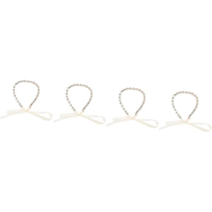 Serre-tête Strass Lot De 3 Serre-têtes En Strass Métal Pour Femme - Accessoire Fête, Mariage, Anniversaire, Look Princesse Bijou Tête Princesse