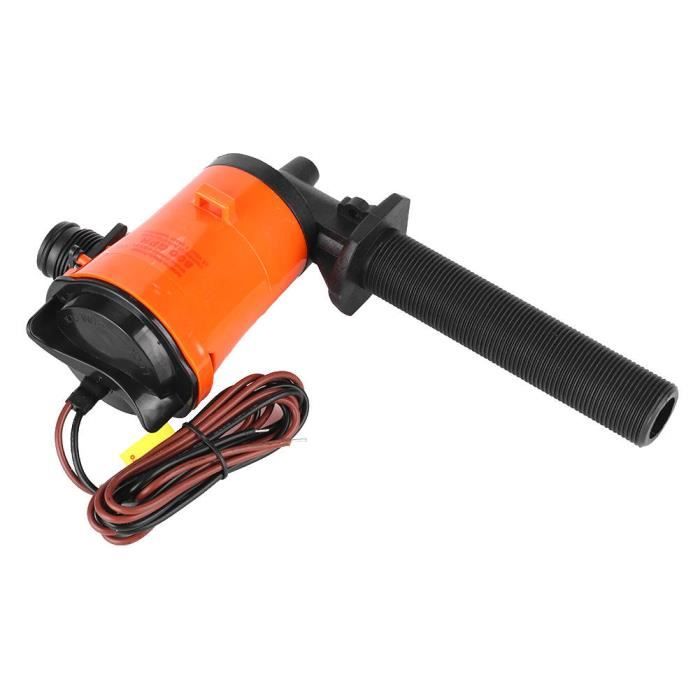 Pompe Vivier Bateau 12V 800GPH - Aérateur Réservoir Poissons Submersible Puissant Pour Appâts Vivants