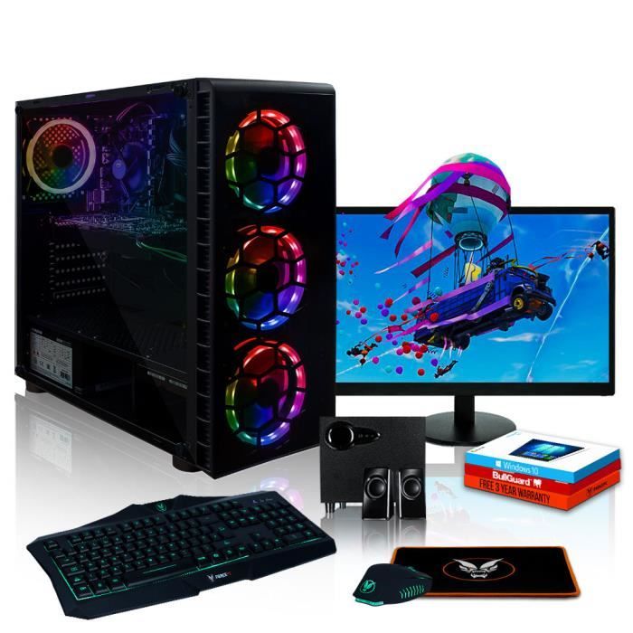 Fierce Fortnite PC Gamer de Bureau - Intel Core i5 9400F 6x4.1GHz CPU, 8Go  RAM, GTX 1660 6Go, 240Go SSD, 1To HDD - 1001913 - Cdiscount Informatique