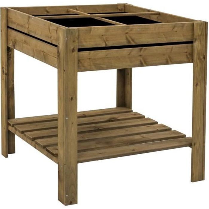 Carré potager sur pied - Cdiscount Jardin